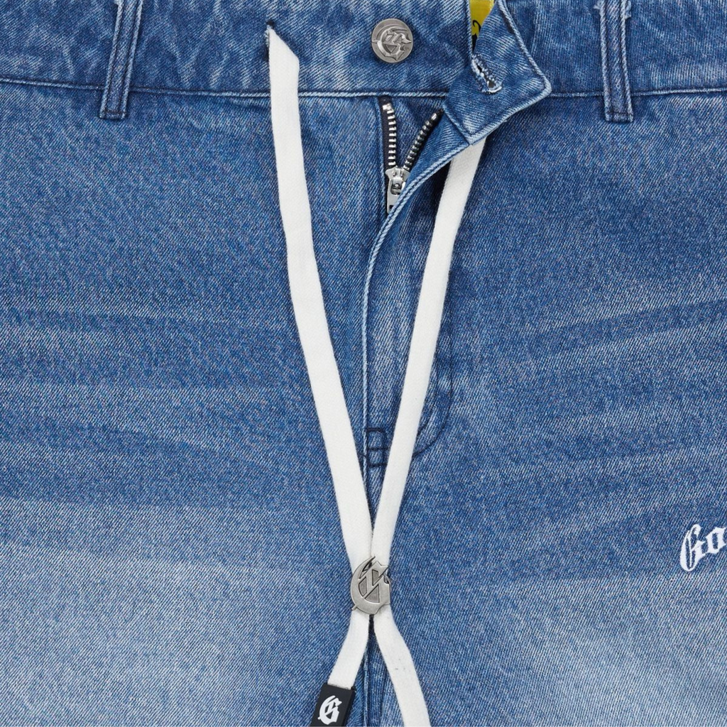 Godspeed "Fémur" Denim Shorts (Blue)