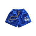 DSM "Checkered" Nylon Shorts (Blue)