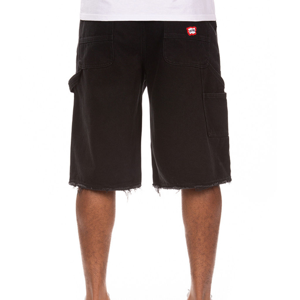 Icecream "Angelo" Jean Shorts (Black Caramel)