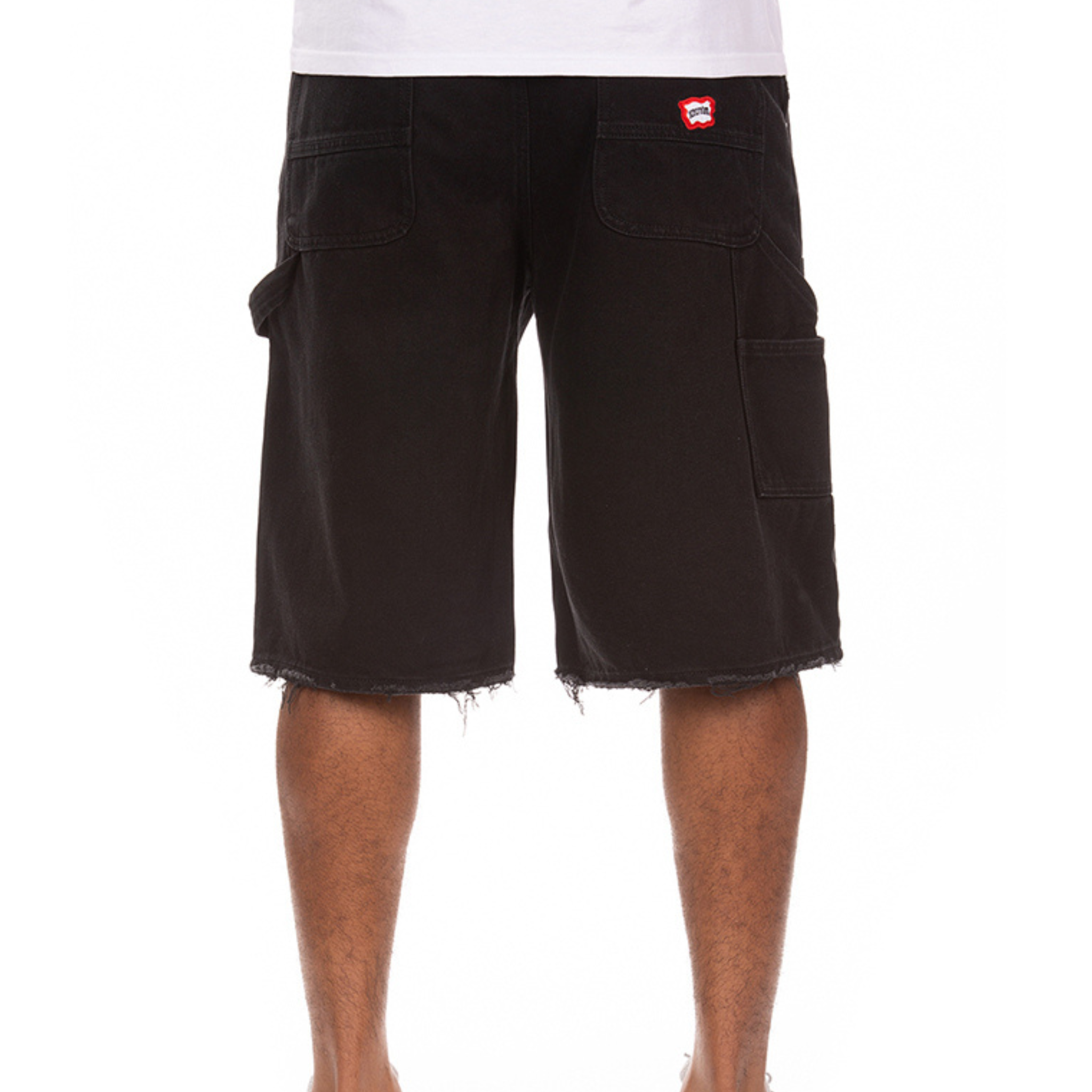 Icecream "Angelo" Jean Shorts (Black Caramel)