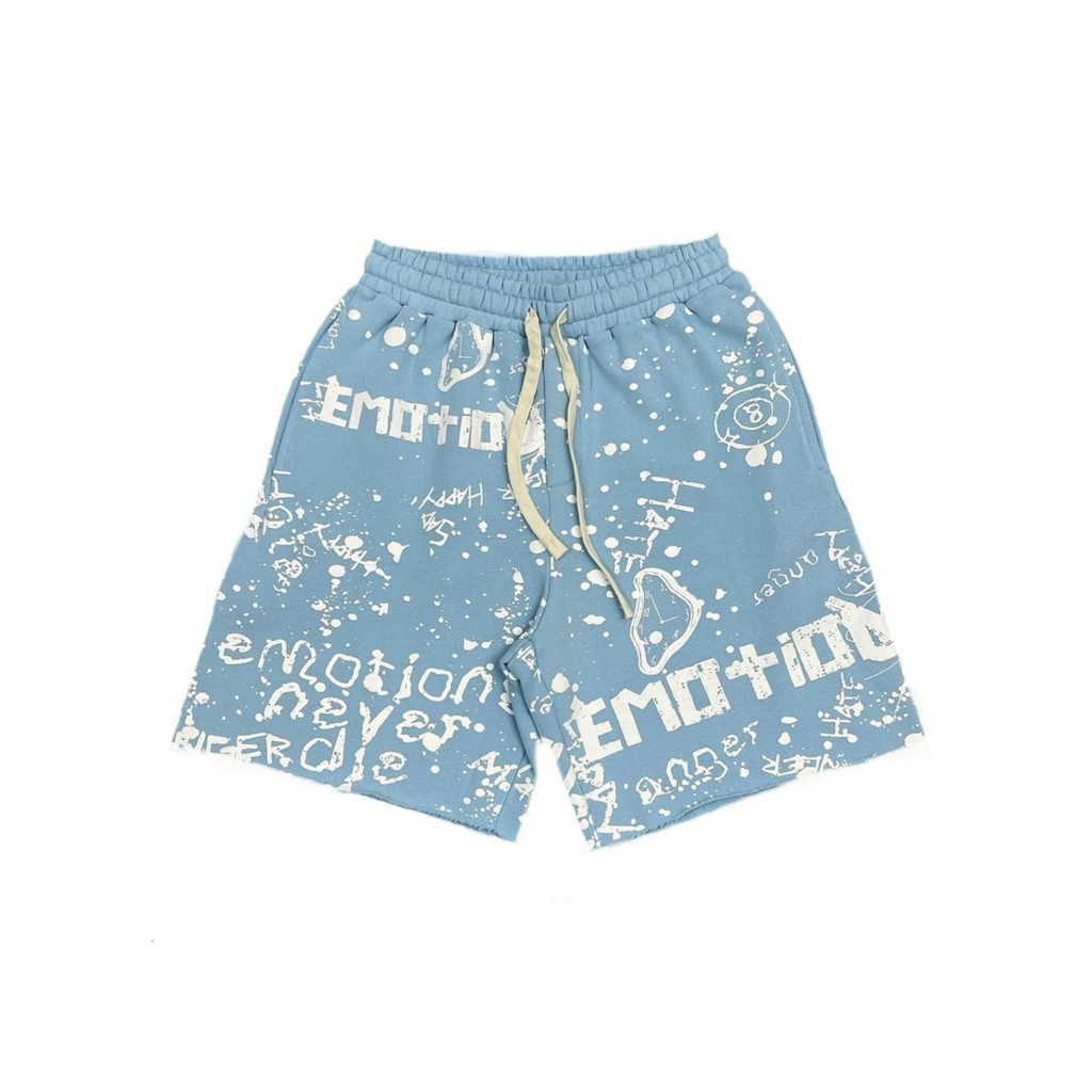 Mixed Emotion "Graffiti" Shorts (Blue)