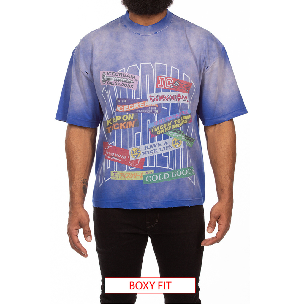 Icecream "Bumper" SS Knit Tee (Surf The Web)