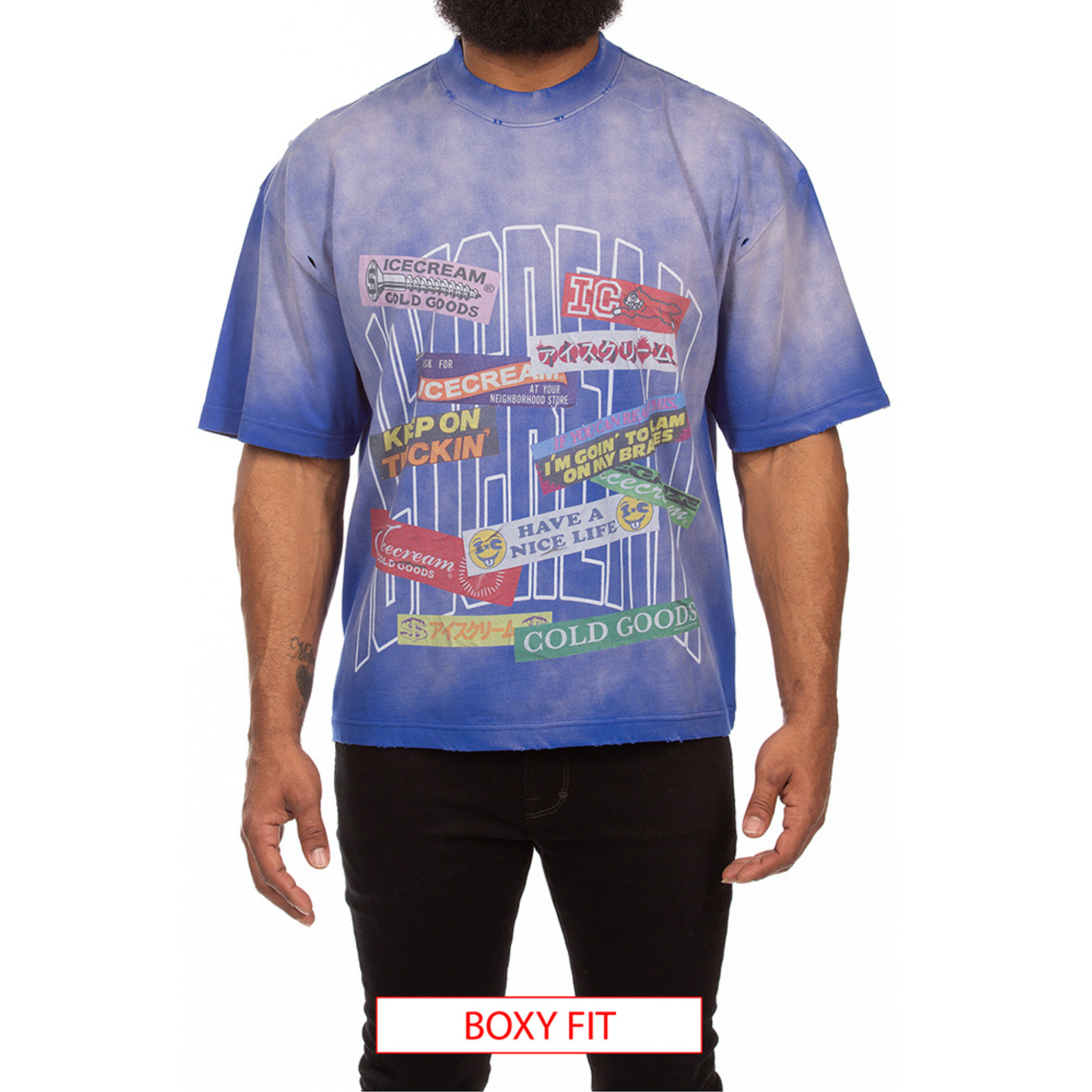 Icecream "Bumper" SS Knit Tee (Surf The Web)
