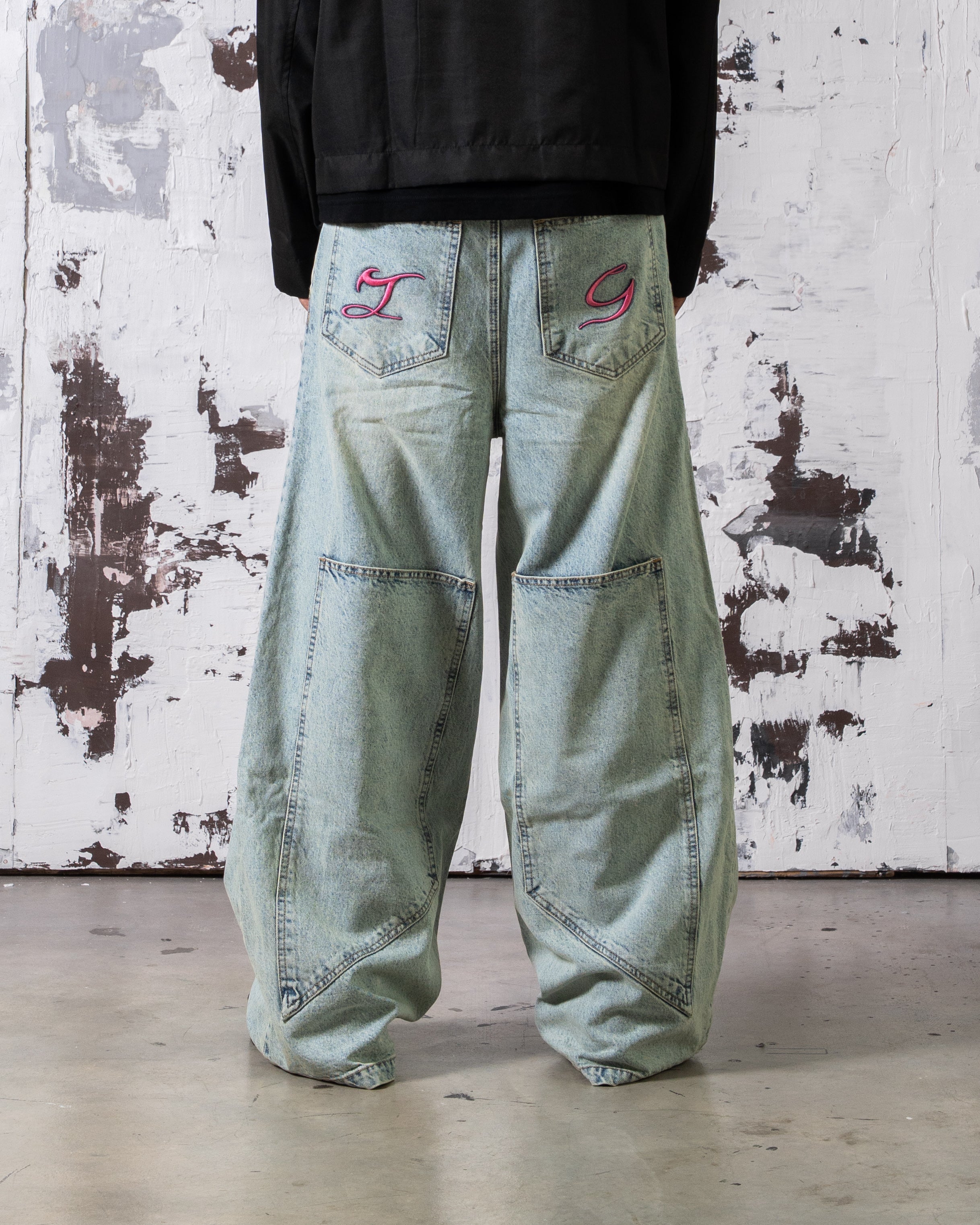 LONCHO “CALF” DENIM BLUE
