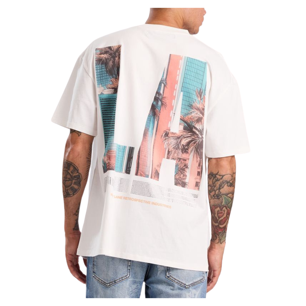 Memory Lane "Downtown Reaper" Tee (White)