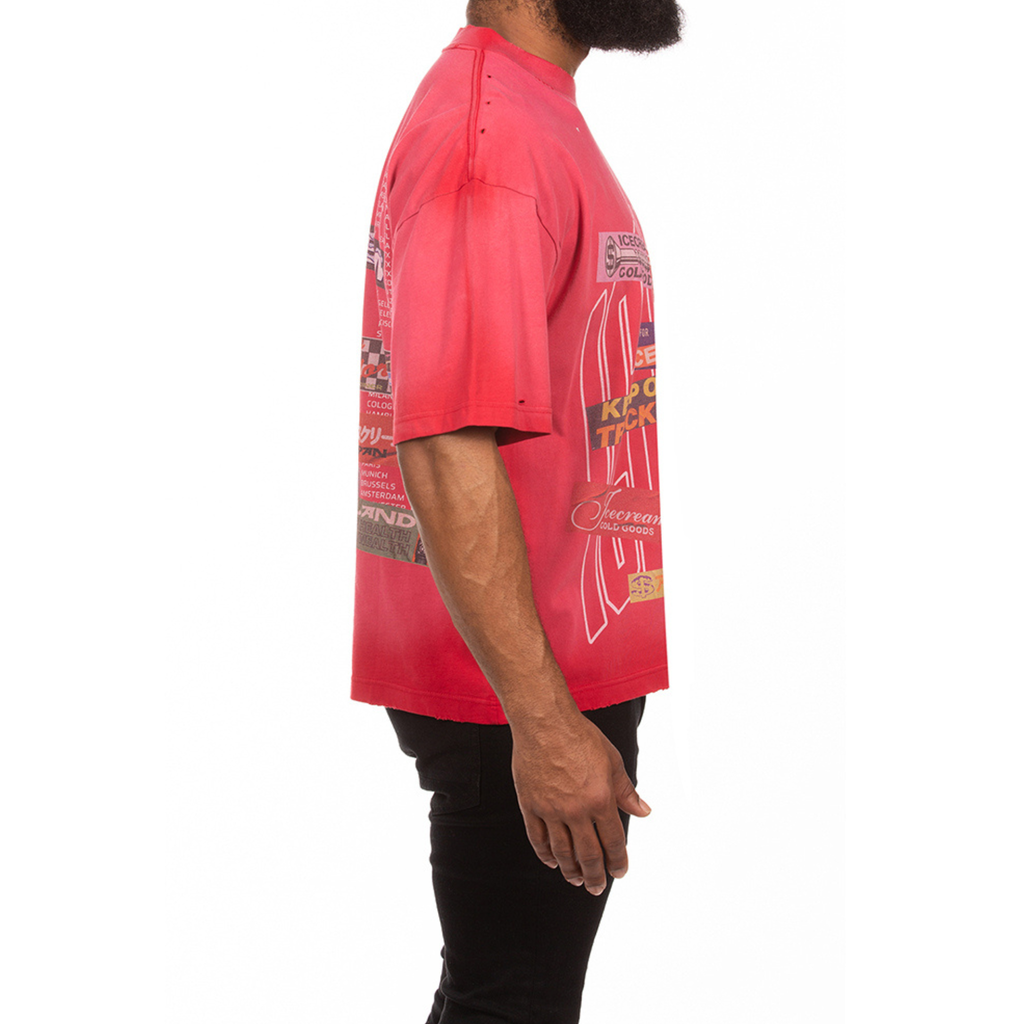 Icecream "Bumper" SS Knit Tee (Salsa)