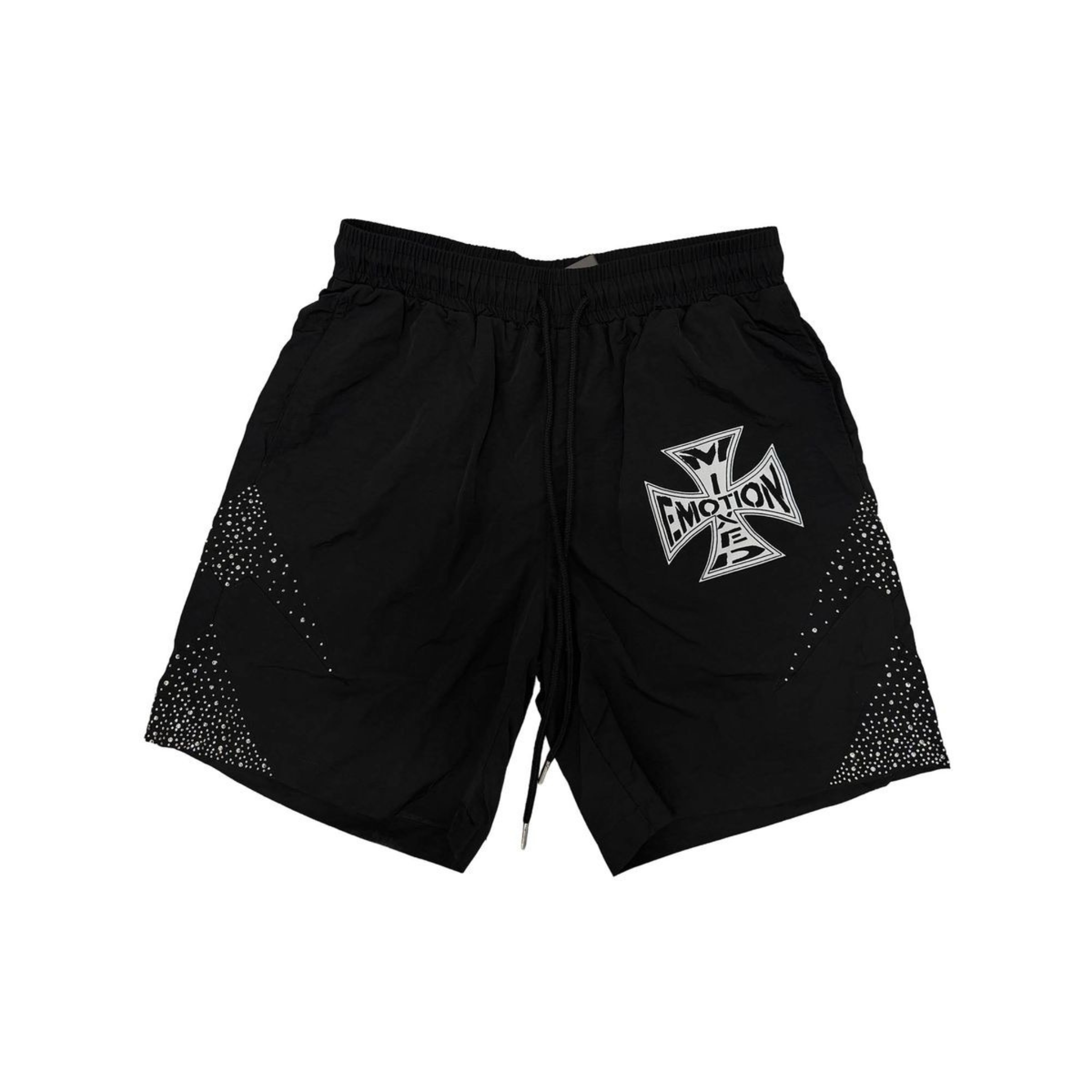 Mixed Emotion "Classic" Nylon Shorts (Black)