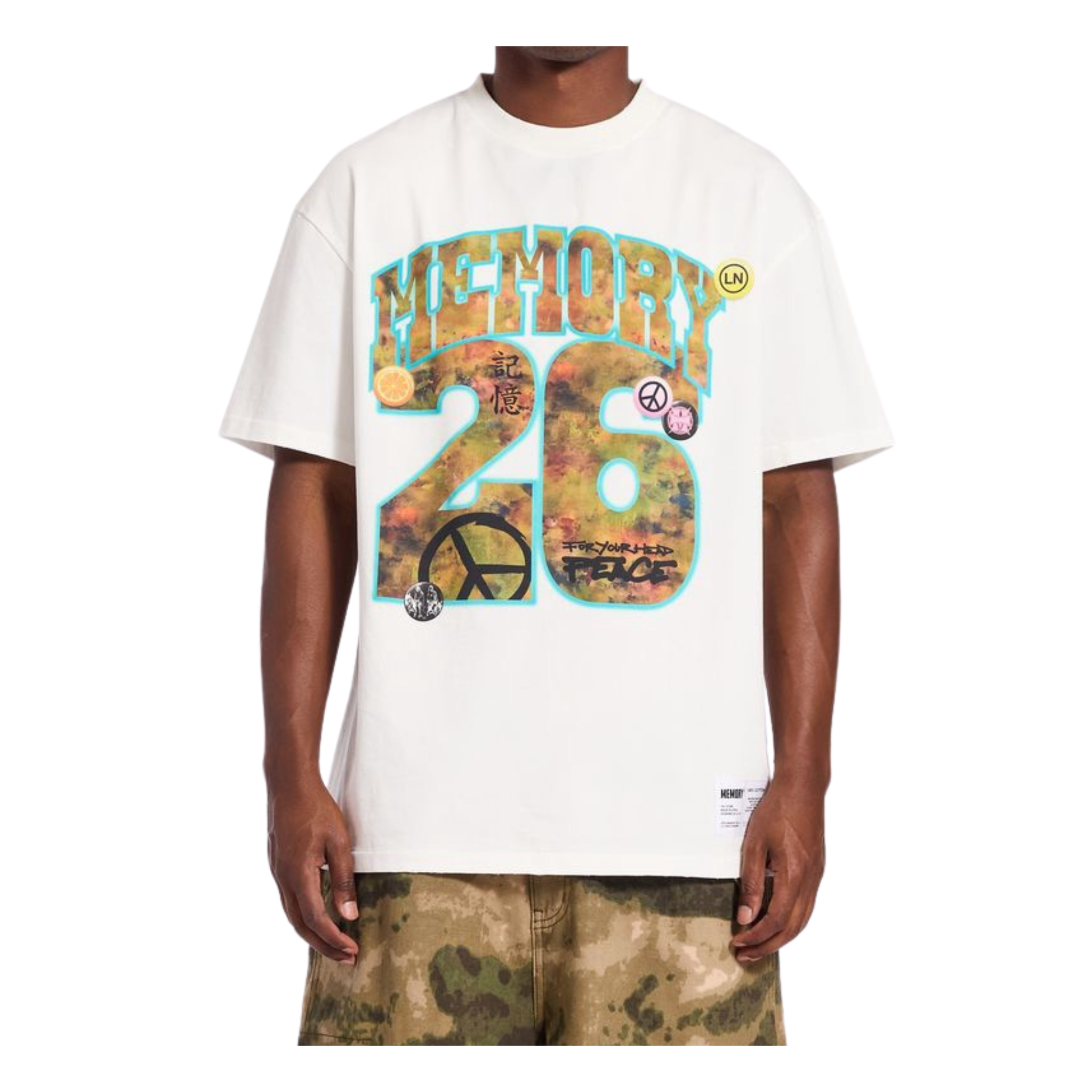 Memory Lane "Graffiti" Tee (Antique White)