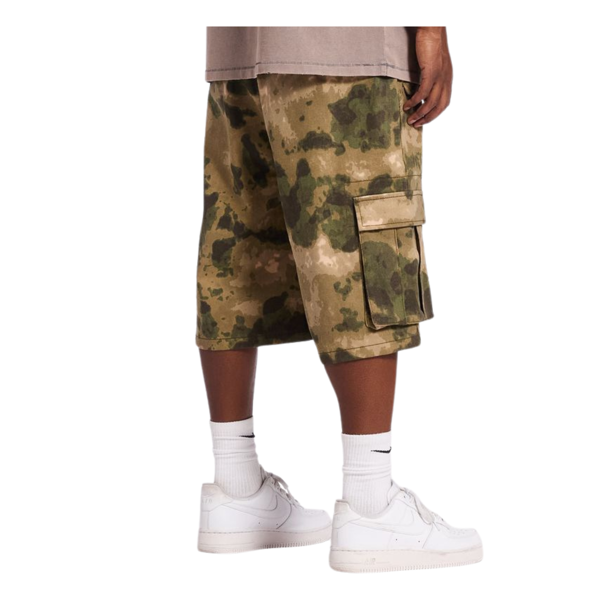 Memory Lane "Graffiti Camo" Cargo Shorts