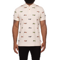 Icecream Cyan S/S Polo (Antique White)