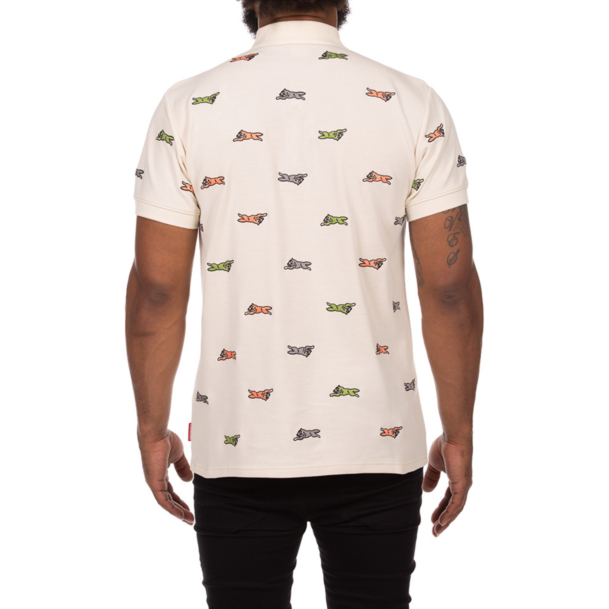 Icecream Cyan S/S Polo (Antique White)
