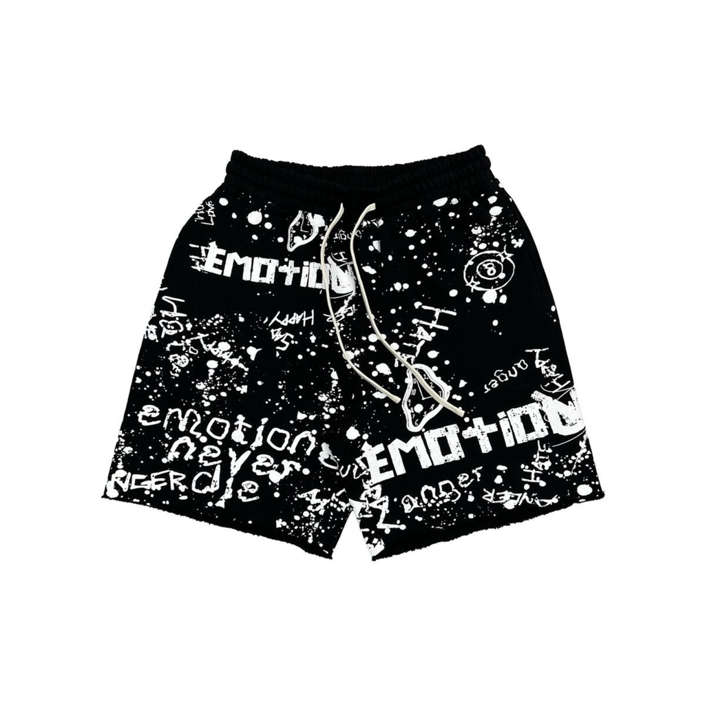 Mixed Emotion "Graffiti" Shorts (Black)