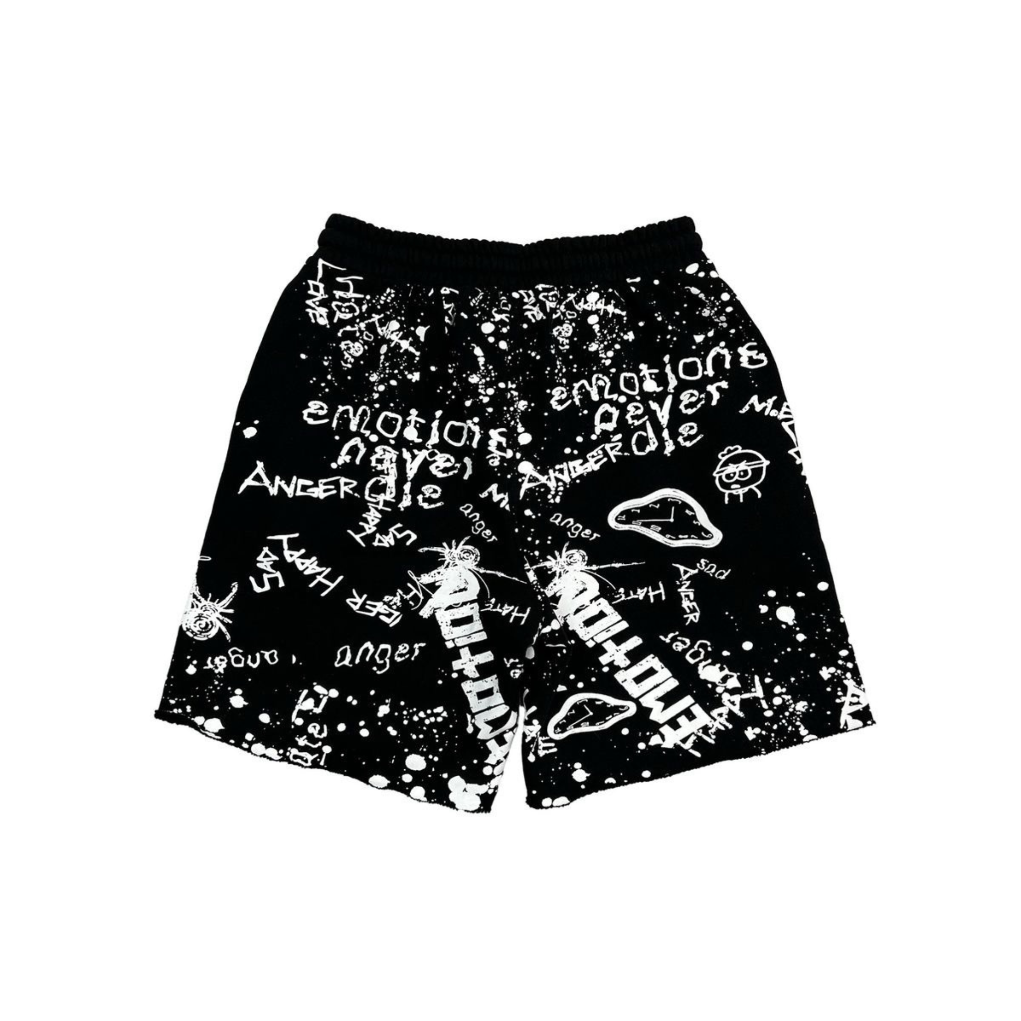 Mixed Emotion "Graffiti" Shorts (Black)