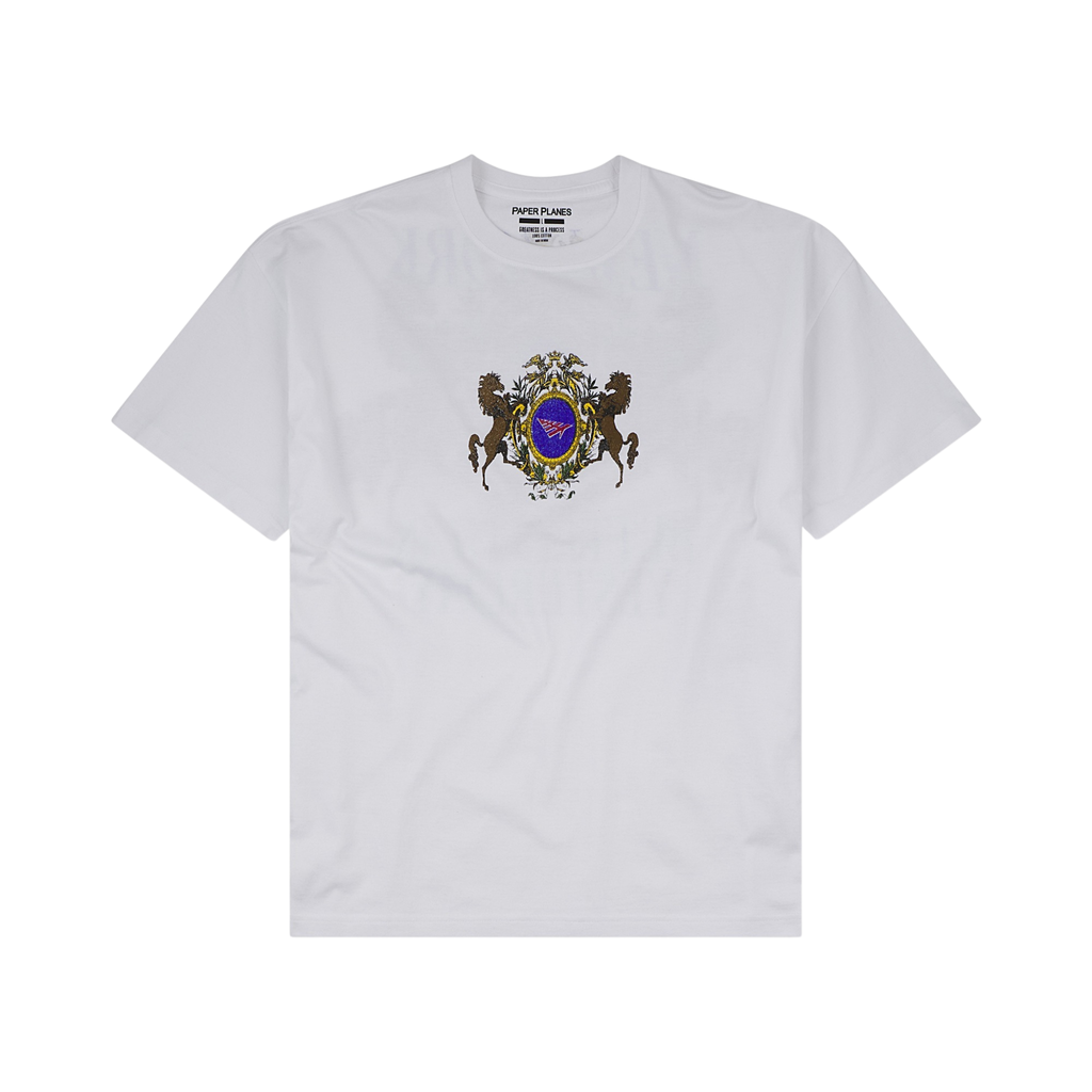 Paper Planes "Crest" Tee (White)