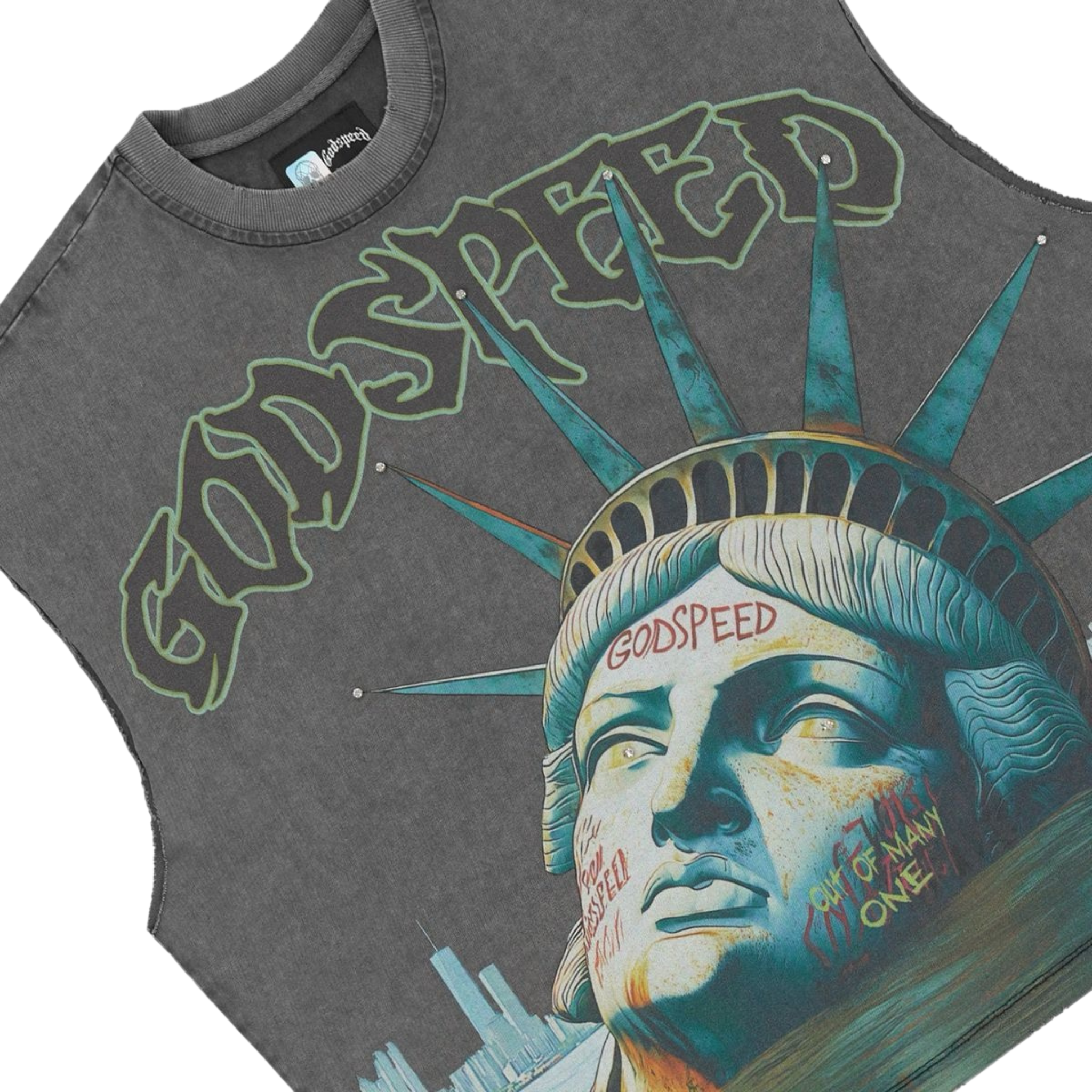 Godspeed "Sunken Liberty" Sleeveless (Grey)
