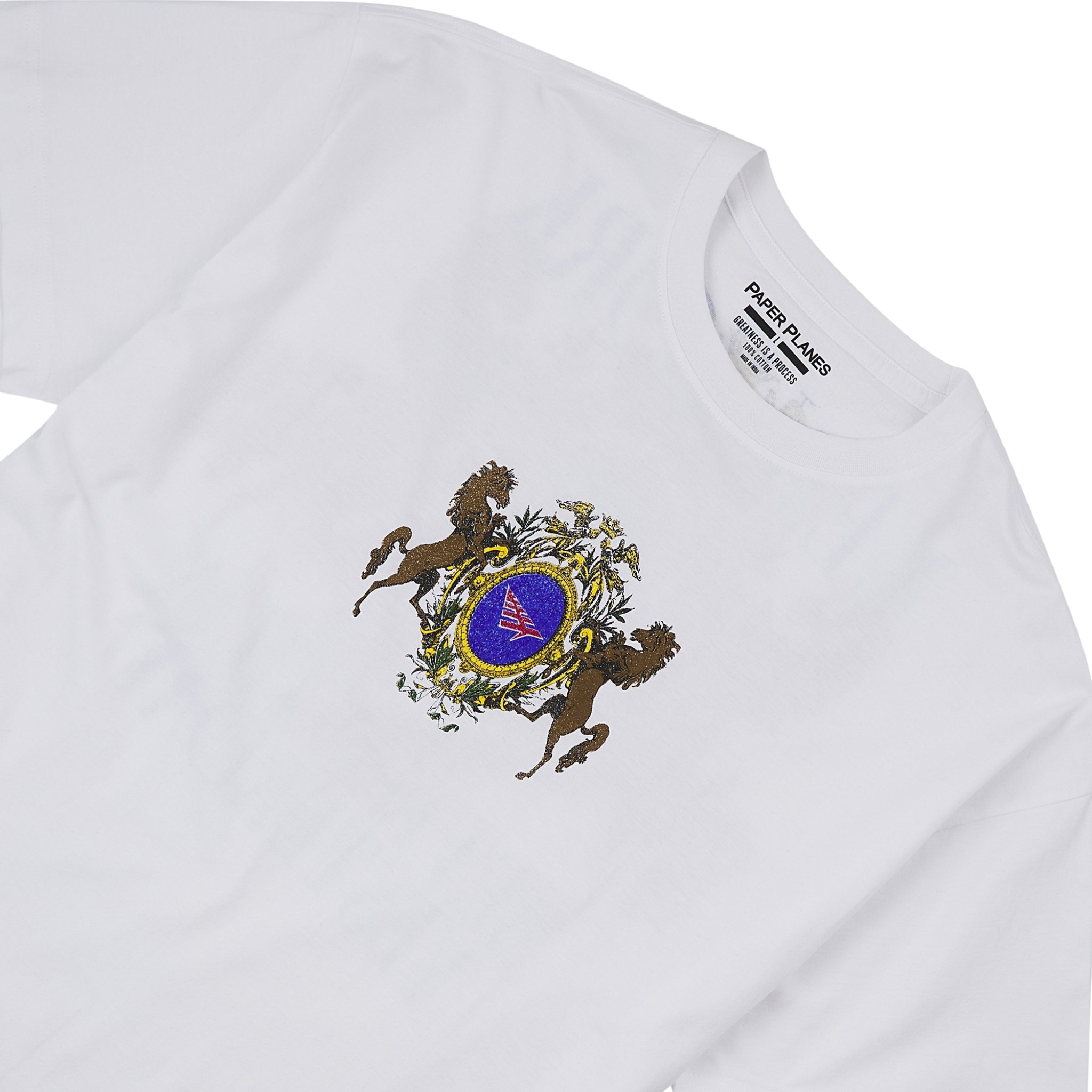 Paper Planes "Crest" Tee (White)