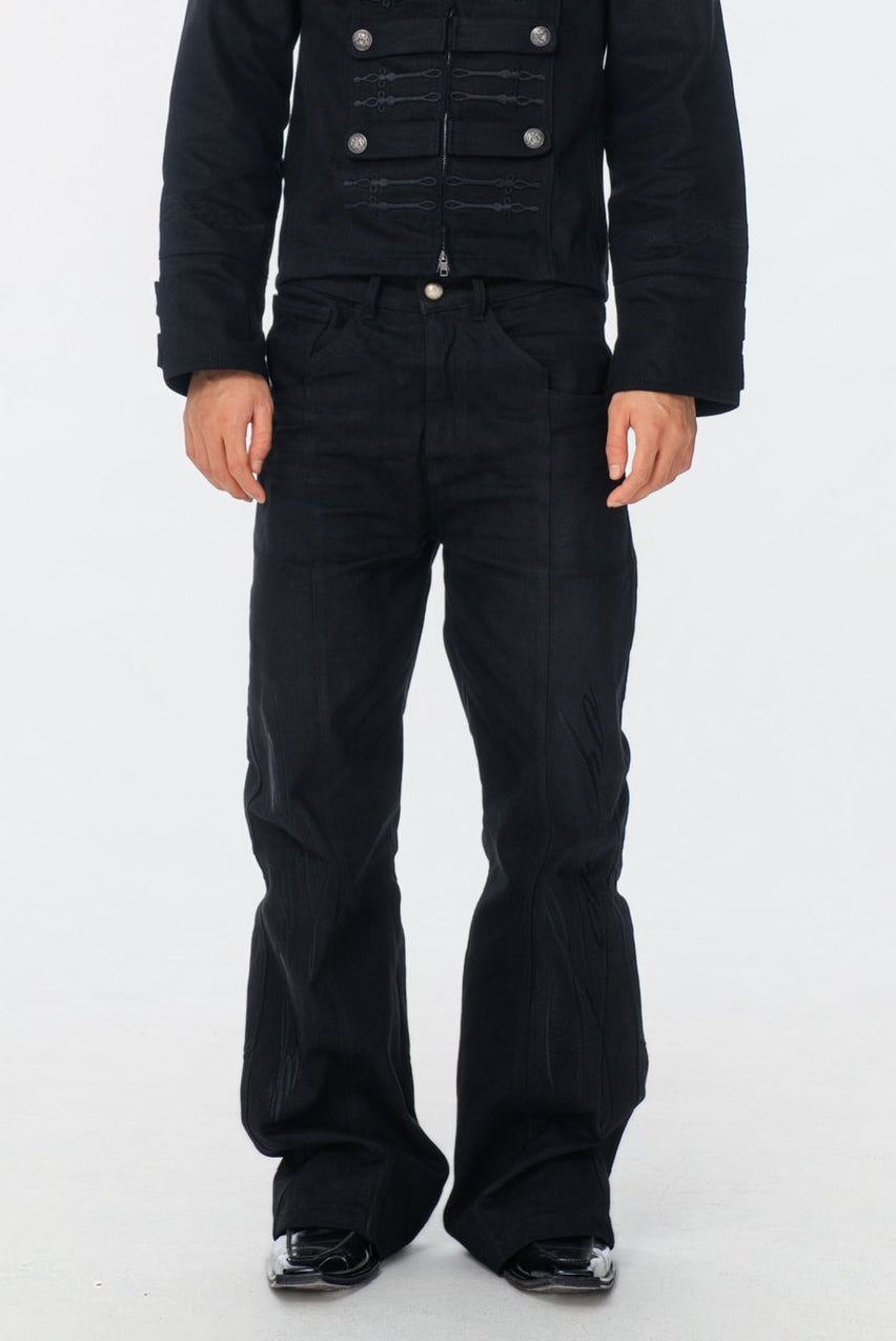 LONCHO x etcid “NAPOLEON FLARED DENIMS”
