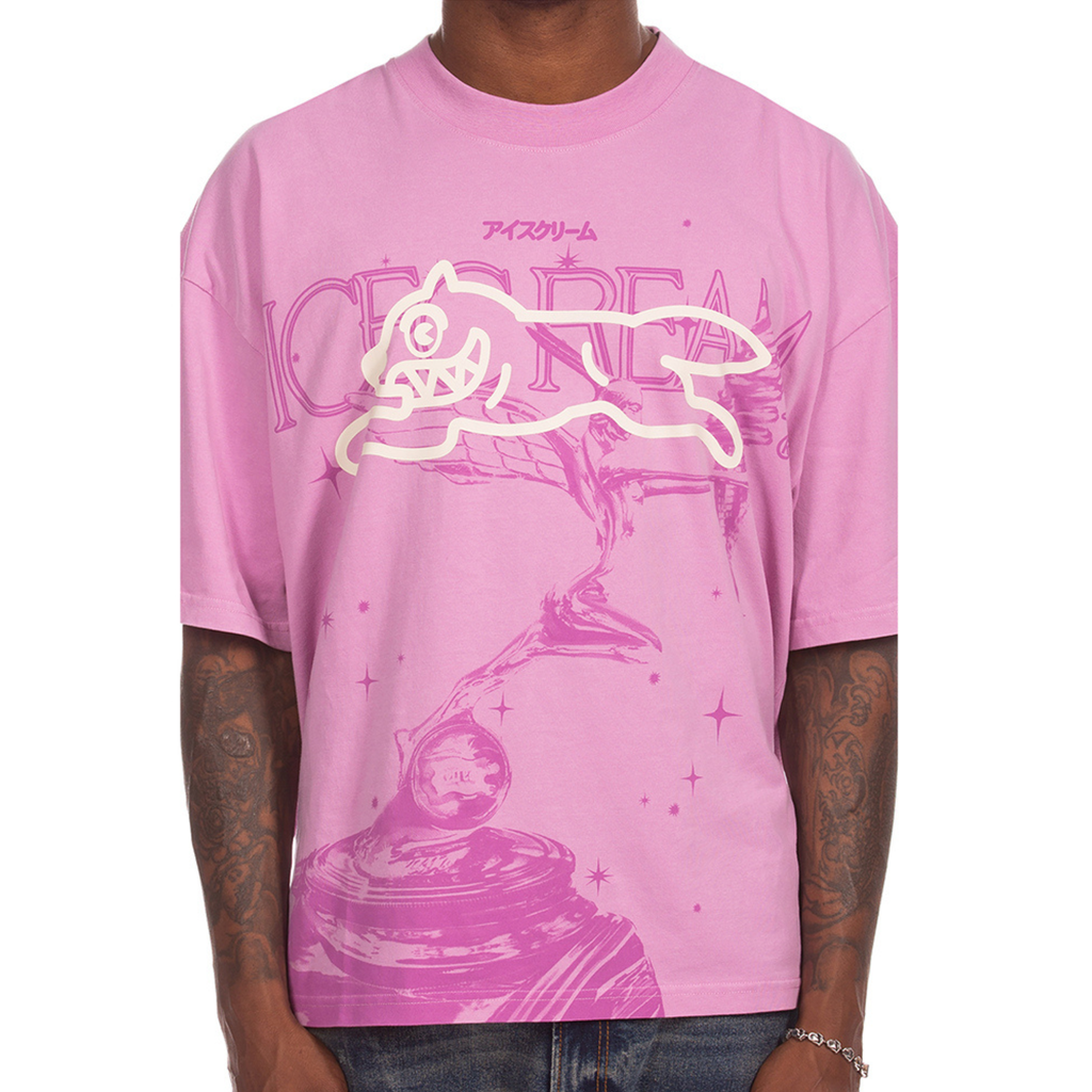 Icecream "Fudge" SS Knit Tee (Orchid)