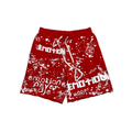 Mixed Emotion "Graffiti" Shorts (Red)