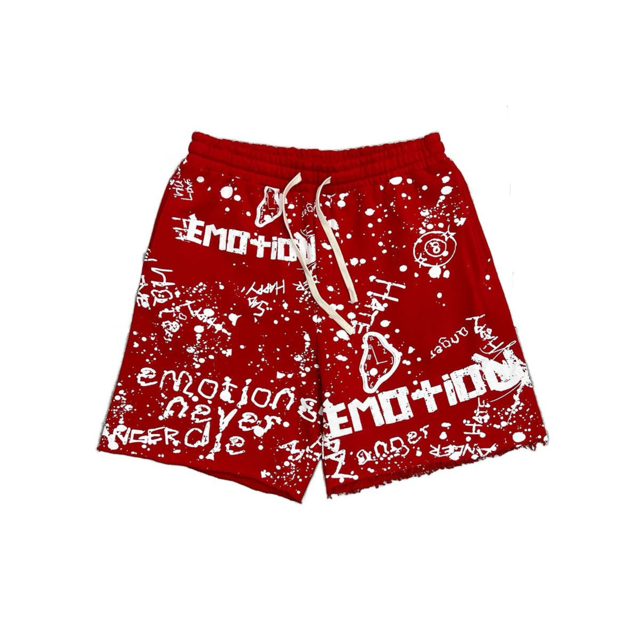 Mixed Emotion "Graffiti" Shorts (Red)