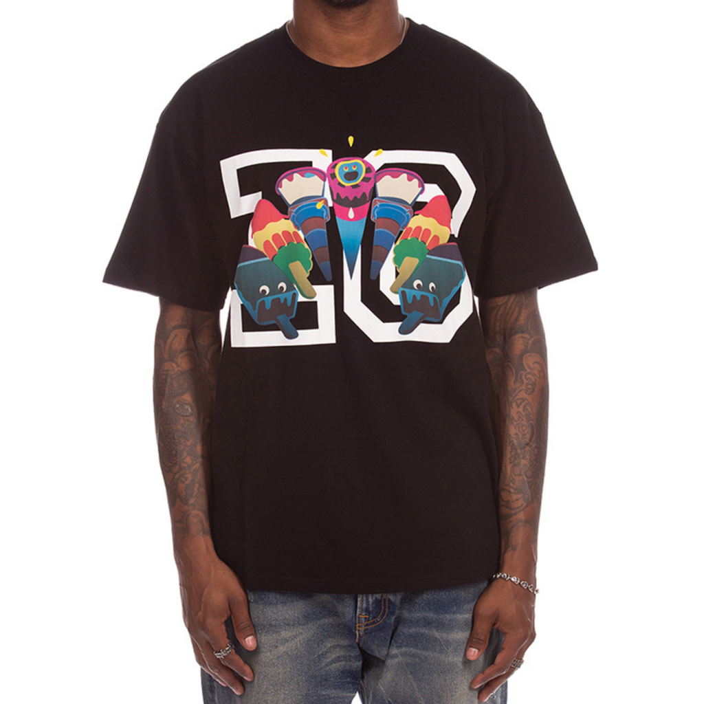 Icecream "Friends" SS Tee (Black)