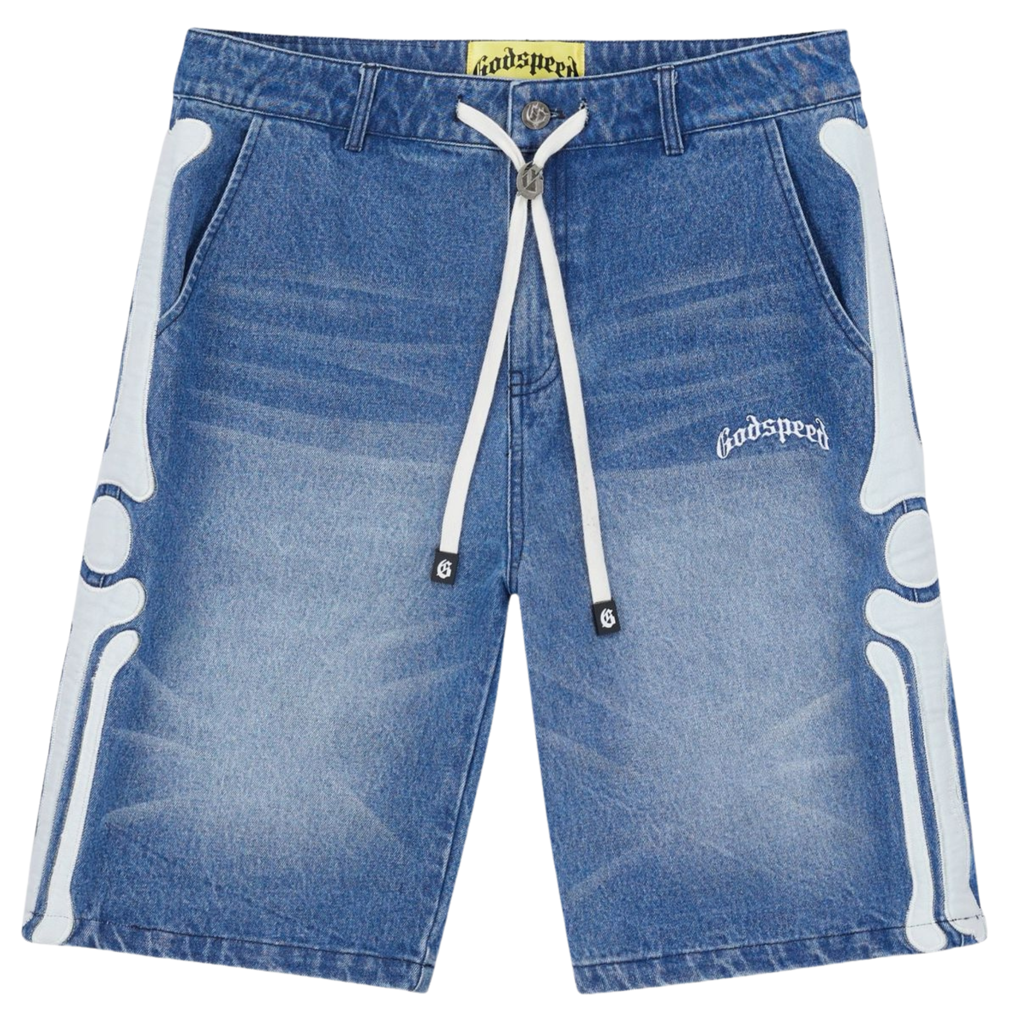 Godspeed "Fémur" Denim Shorts (Blue)