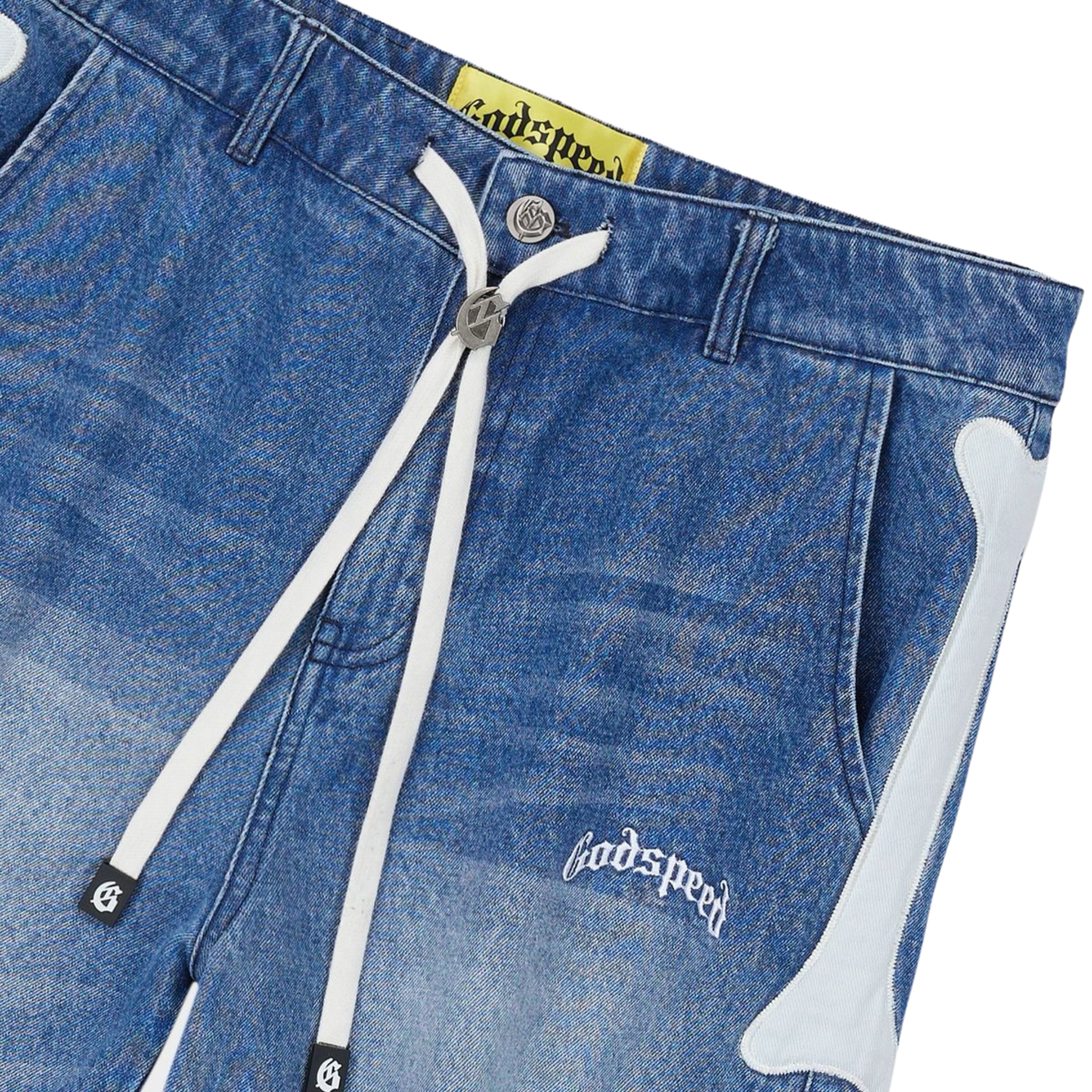 Godspeed "Fémur" Denim Shorts (Blue)