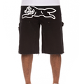 Icecream "Angelo" Jean Shorts (Black Caramel)