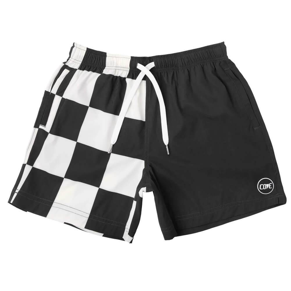 (New) Checkered Shorts - Black