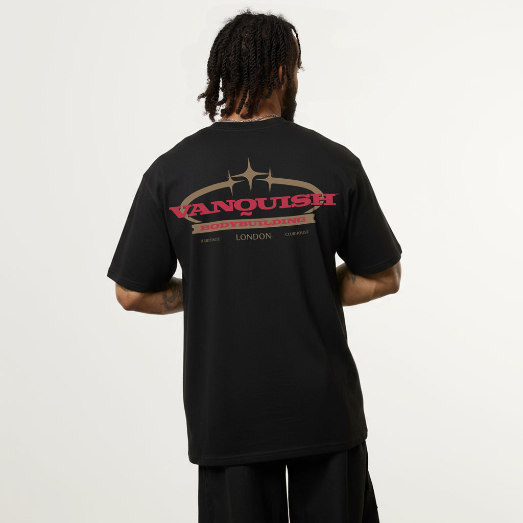 REVOLVE CROWN BLACK OVERSIZED T SHIRT