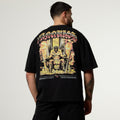 Vanquish Olympus Black King Midas Oversized Boxy T Shirt