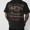 Vanquish Revolve Heritage Star Black Oversized T Shirt