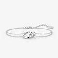Silver Unity Ring Bracelet