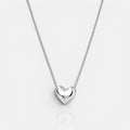 Silver Unity Heart Necklace