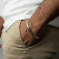 999 Handmade Silver Miami Cuban Bracelet 10mm