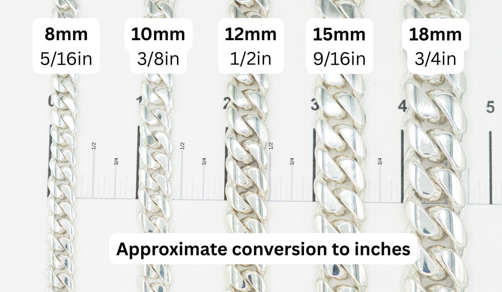 999 Handmade Silver Miami Cuban Bracelet 10mm