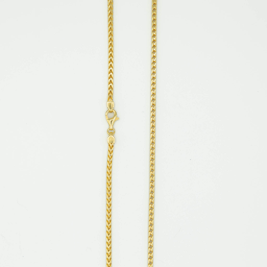 3mm Gold Franco Chain