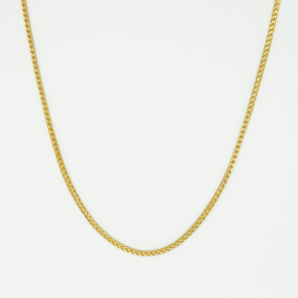 3mm Gold Franco Chain