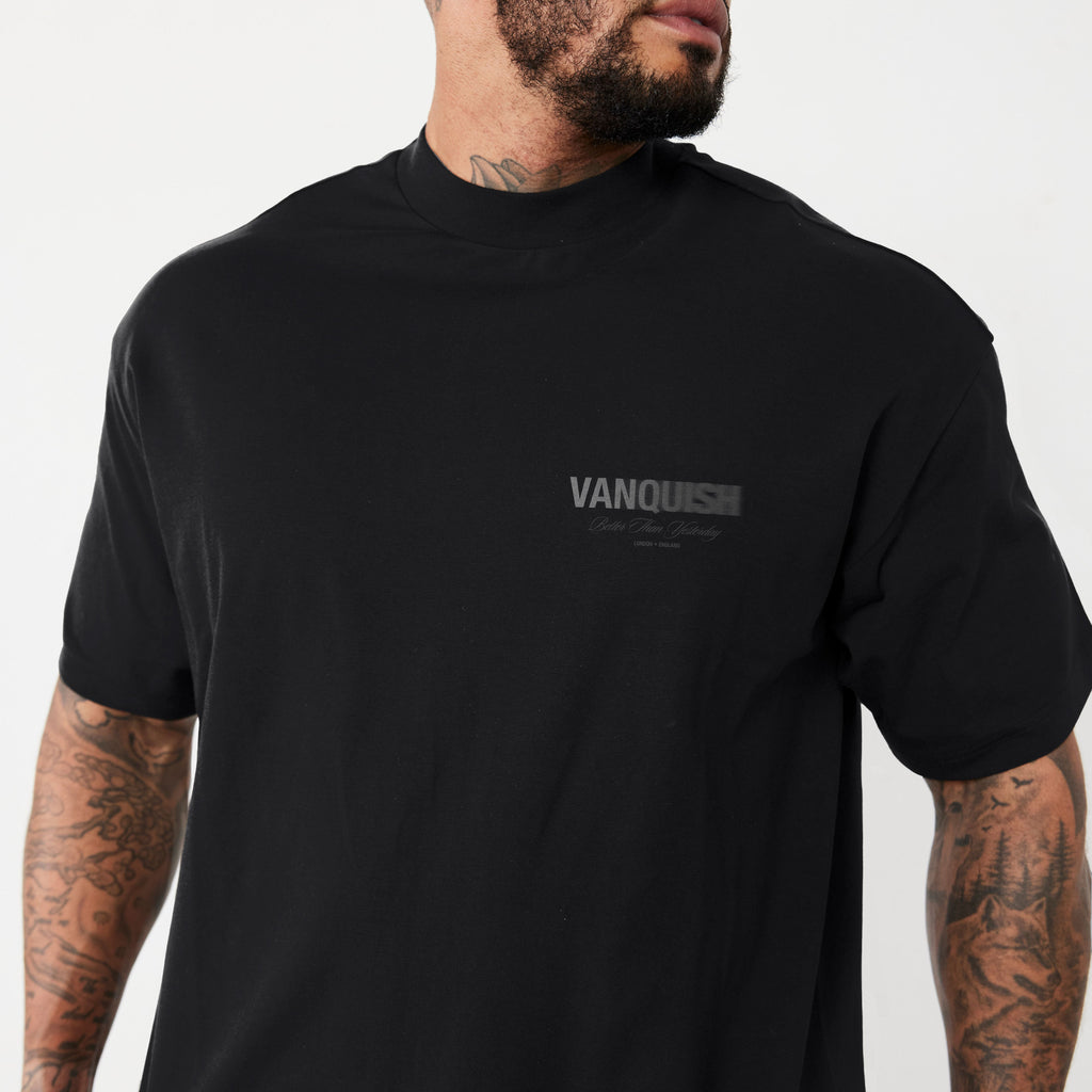 REVOLVE MOMENTUM BLACK OVERSIZED TEE