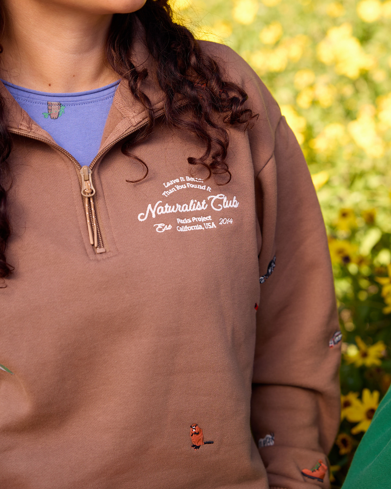 Naturalist Club Quarter Zip