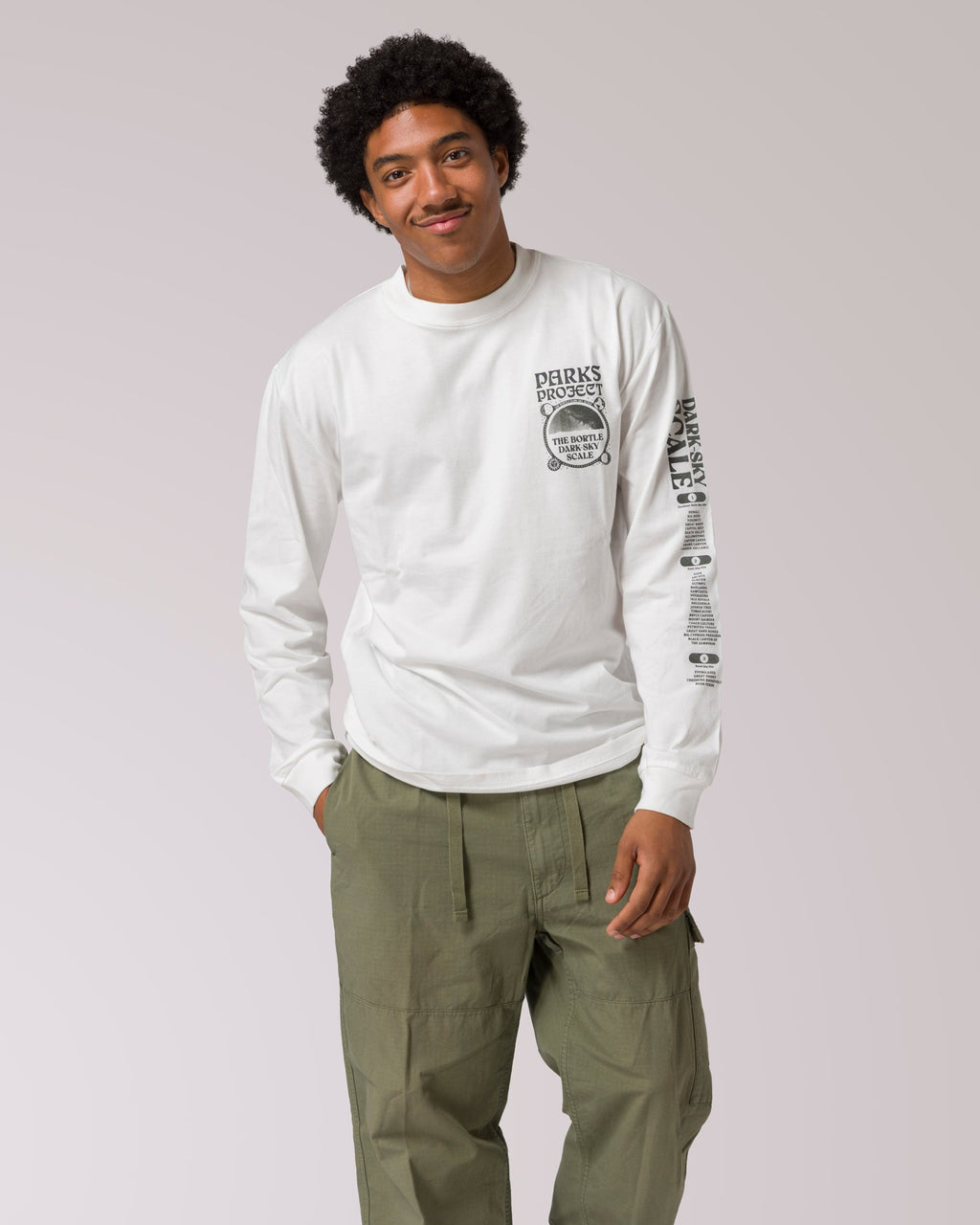 Dark Sky Scale Long Sleeve Tee