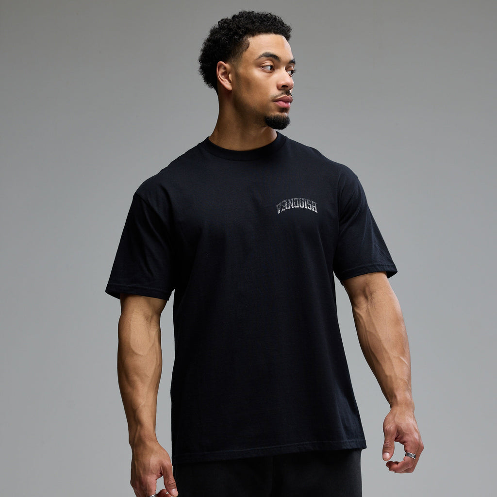 REVOLVE FADE BLACK OVERSIZED T SHIRT