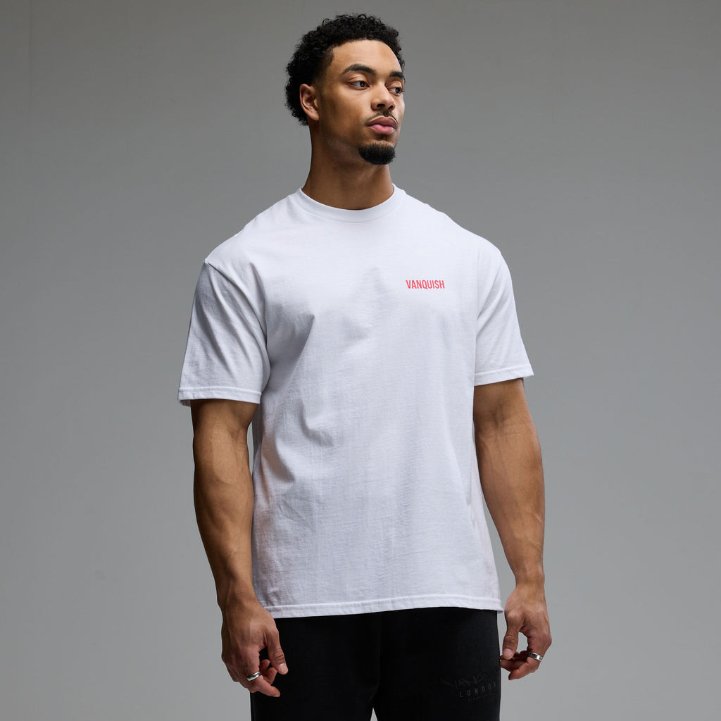 REVOLVE BOLD WHITE OVERSIZED T SHIRT