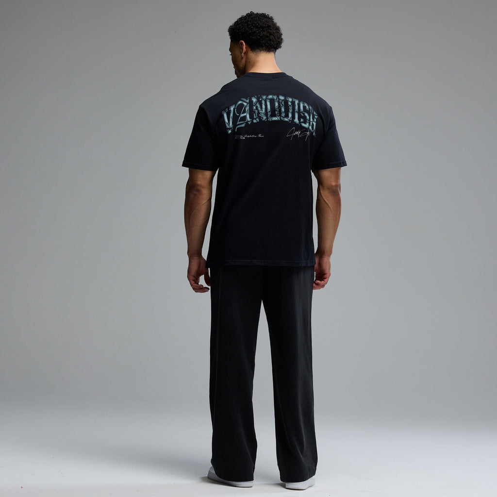 REVOLVE GLASS BLACK OVERSIZED T SHIRT