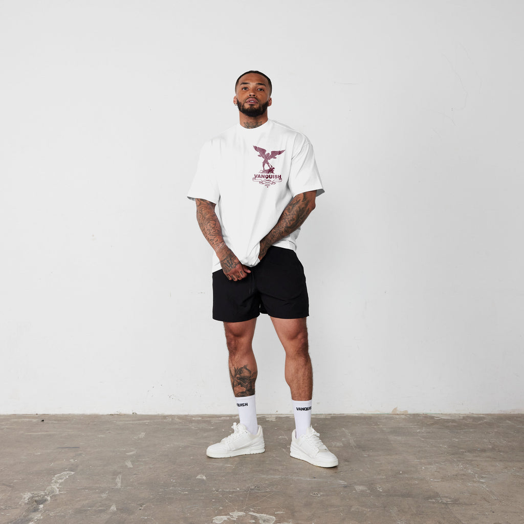 Vanquish Revolve Saints White Oversized T Shirt