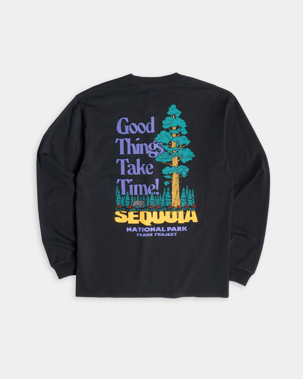 Sequoia Good Things Take Time Long Sleeve Tee