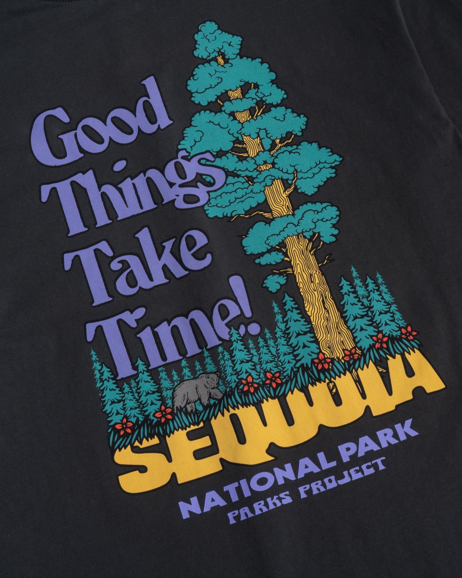 Sequoia Good Things Take Time Long Sleeve Tee
