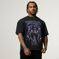 Vanquish Obsidian Black Angel Oversized Boxy T Shirt