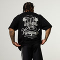 Vanquish Off Season Black Oversized Boxy T Shirt