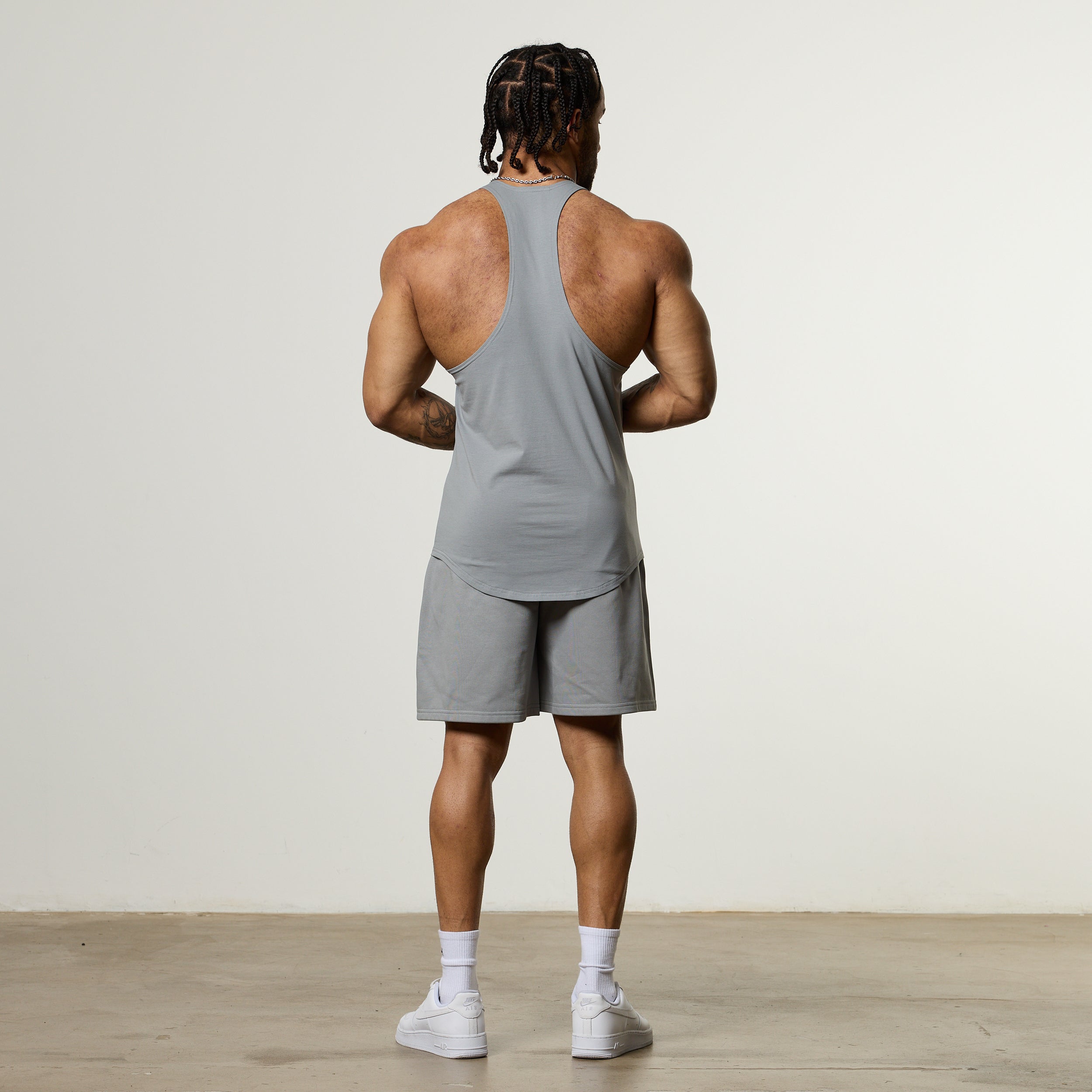 Vanquish Essential V2 Steel Grey Stringer Vest